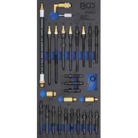 Insert de servante d'atelier 1/3 : Jeu dâ€™adaptateurs pour testeur de compression et de pertes de pression 30 piÃ¨ces