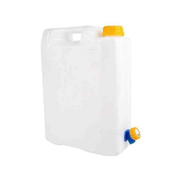 Bidon d'eau de 10L avec valve en plastique