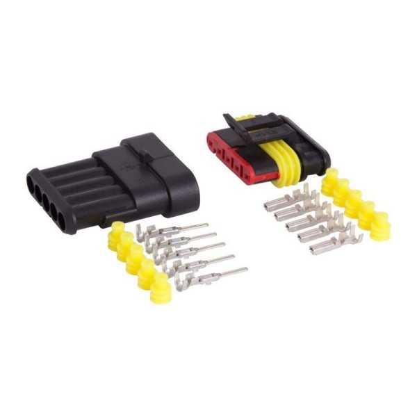 Connecteur hermÃ©tique quintuple