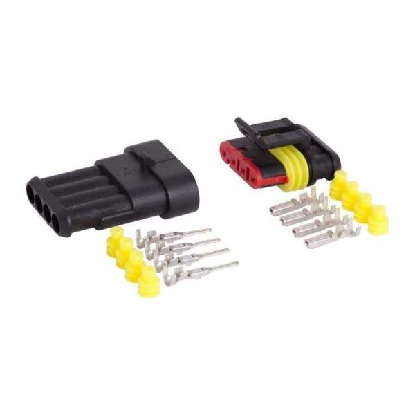 Connecteur hermÃ©tique quadruple