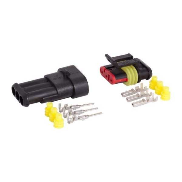 Connecteur hermÃ©tique triple