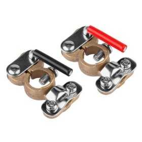 Bornes de batterie autobloquantes 6-12-24V max 600A