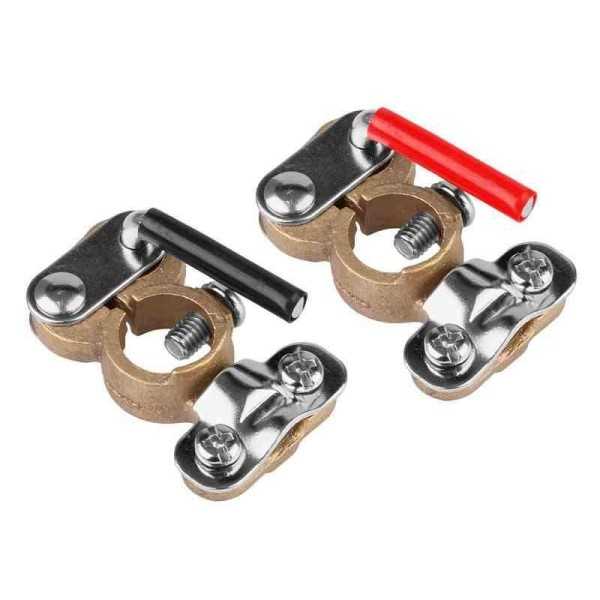 Bornes de batterie autobloquantes 6-12-24V max 600A