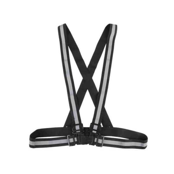 Harnais noir rÃ©flÃ©chissant