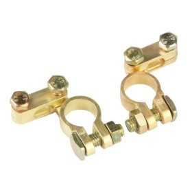 Pinces de batterie plaquÃ©es laiton