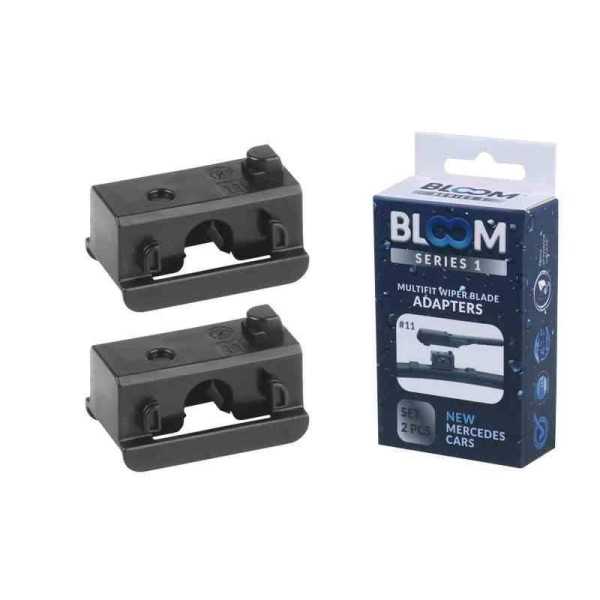 Adaptateurs  11 pour balais d'essuie-glace sans cadre BLOOM M10