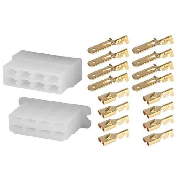 Connecteur Ã  huit voies