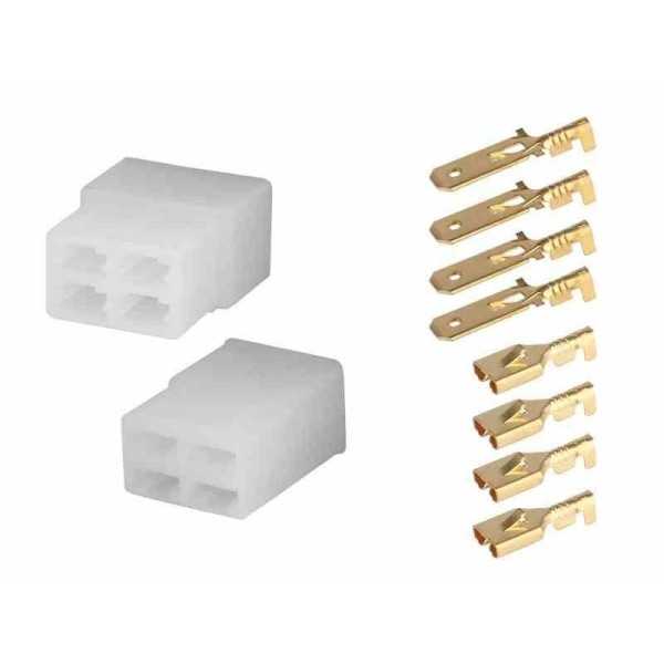 Connecteur quadruple