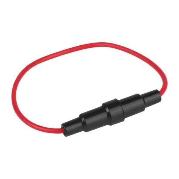 Porte-fusible en verre 20 mm avec cÃ¢ble