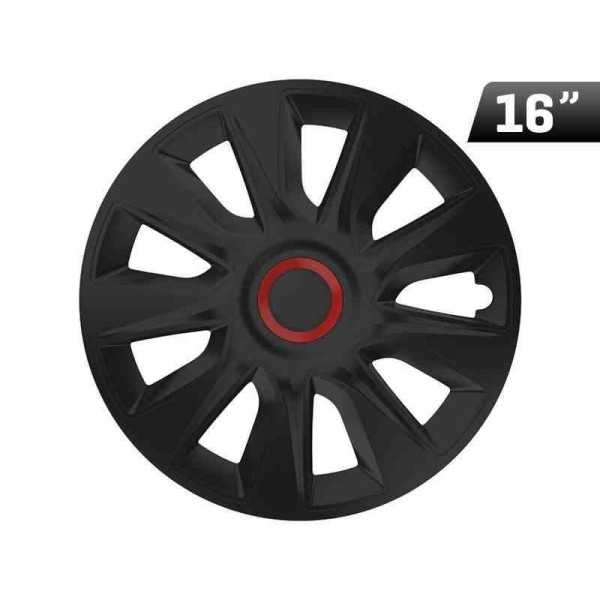 Enjoliveur Stratos RR noir 16 Pouces  1 pc.