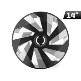 Enjoliveur Vector RC noir   argent 14 Pouces 1 pc.