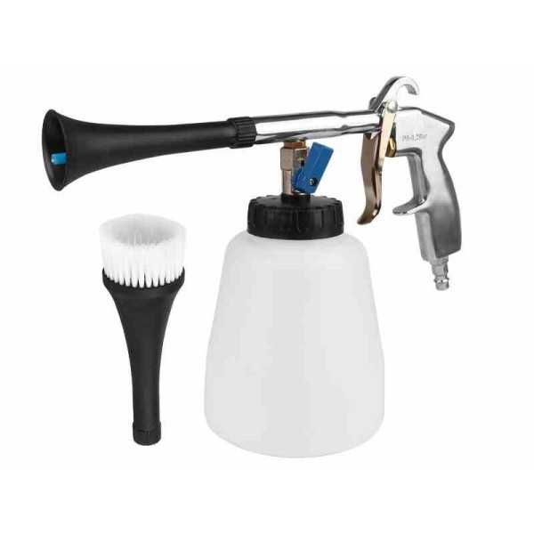 Pistolet pneumatique pour le lavage des tissus d'ameublement