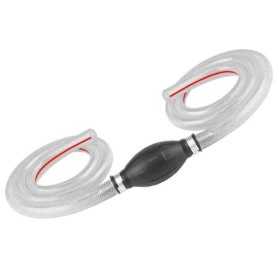 Pompe manuelle pour carburants - 2 x durite 12mm x 1m   poire