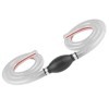 Pompe manuelle pour carburants - 2 x durite 12mm x 1m   poire