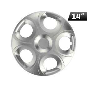 Enjoliveur 14 Pouces argent Matrix  1 pc.