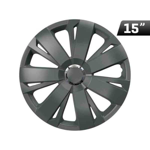 Enjoliveur Energy RC graphite 15 pouces  1 pc.