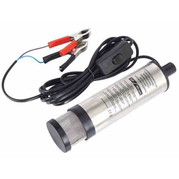 Pompe immergÃ©e pour fioul fi 50mm 12V avec crÃ©pine