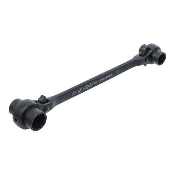 Cliquet de monteur 4 en 1 14 17 19 22 mm