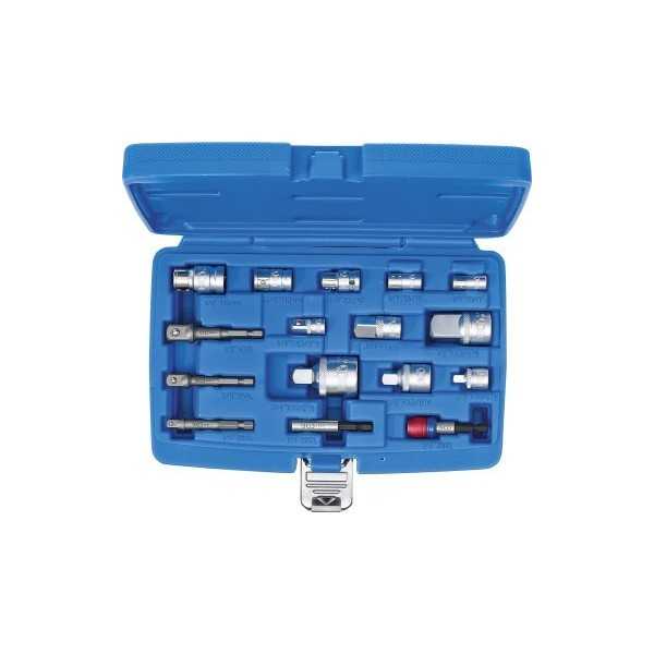 Jeu dâ€™adaptateurs Ã  embout/de clÃ© Ã  douille 16 piÃ¨ces