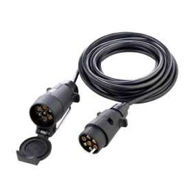 CÃ¢ble d'alimentation de remorque avec fiche et prise Ã  7 broches