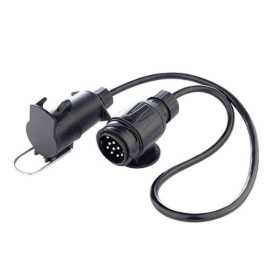 Adaptateur remorque 13 7 PIN 12V avec un cÃ¢ble de 0