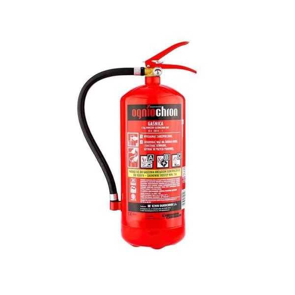 Extincteur Ã  poudre ABC 6 kg avec manomÃ¨tre