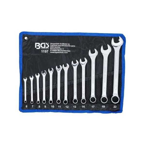 Jeu de clÃ©s mixtes 6 22 mm 12 piÃ¨ces