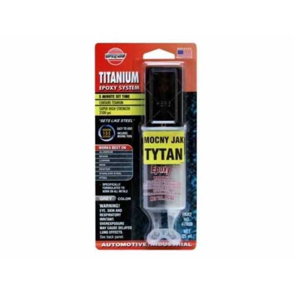 TITANE AdhÃ©sif Ã©poxy avec particules de titane