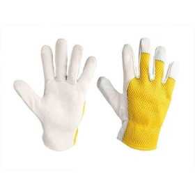 Gants de travail cuir de chÃ¨vre   mesh