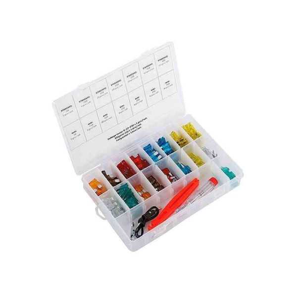 Fusibles MINI   UNI   testeur   pince - jeu de 150 Ã©lÃ©ments