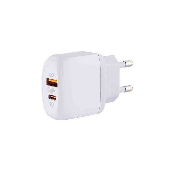 Chargeur mural MAWAY 20W USB-C PD   QC3.0