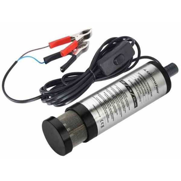 Pompe immergÃ©e pour fioul 38mm 12V avec crÃ©pine
