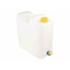 Bidon d'eau de 15L avec valve en plastique