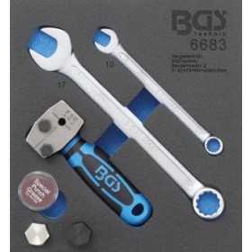 Insert de servante d'atelier 1/6 :Presse Ã  collets DIN 4 75 mm 3/16"