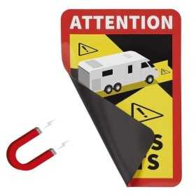 Sticker magnétique Attention Angles Morts! camping-car | ProPlus | ...