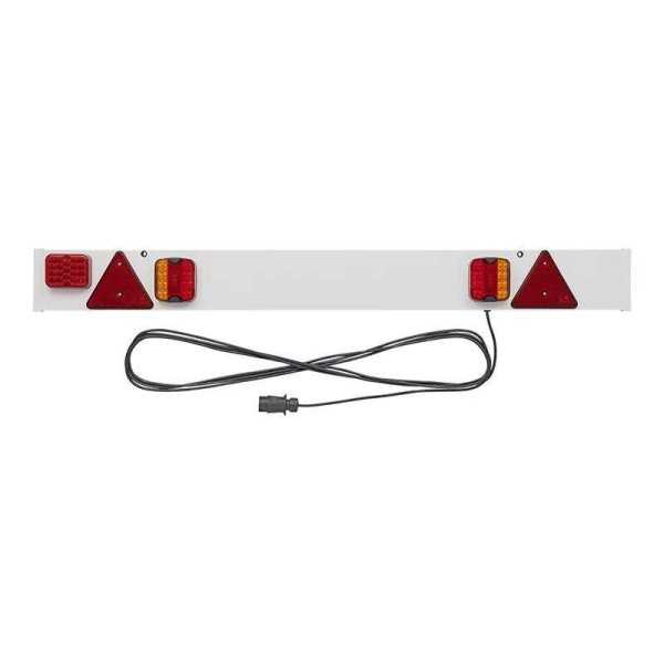 Rampe d'éclairage de remorque LED avec feu anti-brouillard + 6M câb...