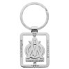 PORTE-CLEFS METAL TOURNANT OLYMPIQUE DE MARSEILLE
