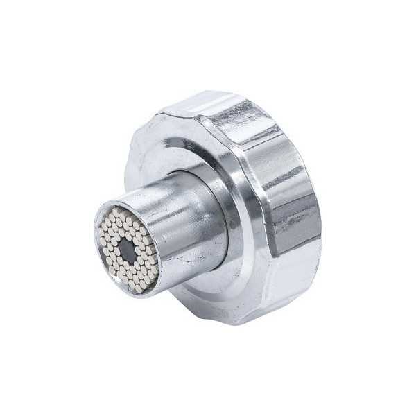 Douille universelle avec poignÃ©e rotative Ã  fonction cliquet rÃ©versible 7 19 mm