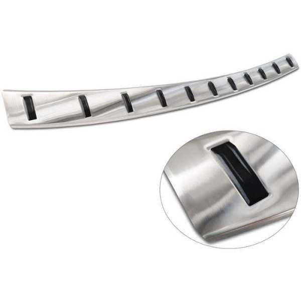 Protection de seuil arriÃ¨re inox sur mesure pour Volkswagen Sharan II & Seat Alhambra II 2010- 'STRONG EDITION'