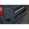 Protection de seuil arrière inox Noir sur mesure pour Skoda Yeti 4x...