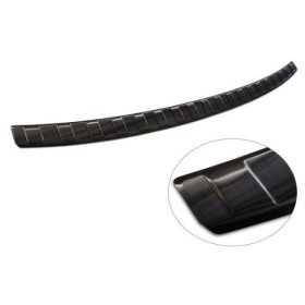 Protection de seuil arrière inox Noir sur mesure pour Audi Q3 II 20...