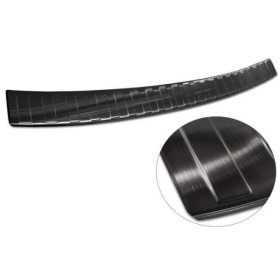 Protection de seuil arrière inox noir sur mesure pour Volkswagen Cr...