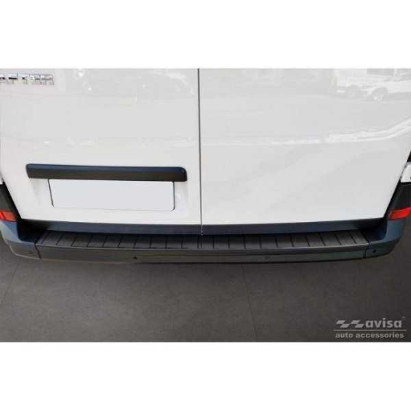 Protection de seuil arrière inox noir sur mesure pour Volkswagen Cr...