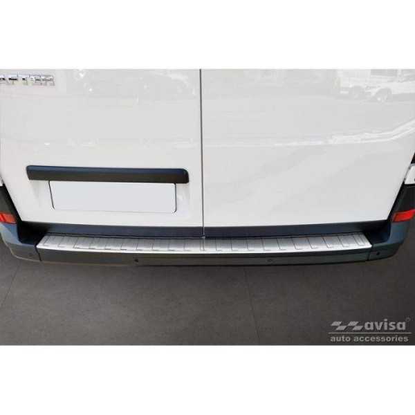 Protection de seuil arrière inox sur mesure pour Volkswagen Crafter...