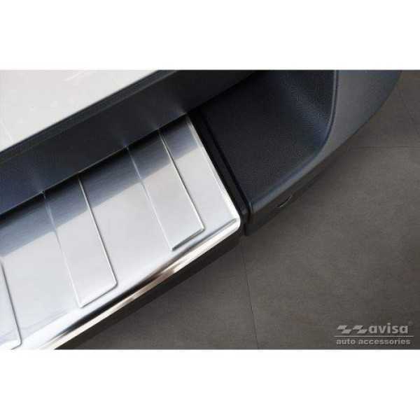Protection de seuil arrière inox sur mesure pour Volkswagen Crafter...