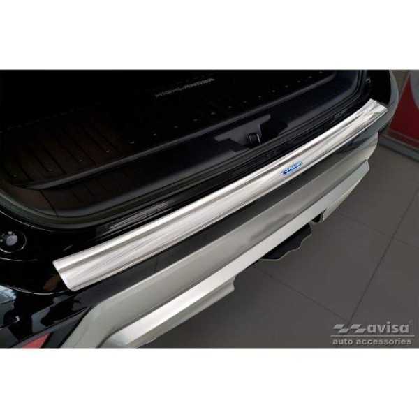 Protection de seuil arrière inox sur mesure pour Toyota Highlander ...