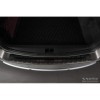 Protection de seuil arrière inox noir sur mesure pour Skoda Octavia...