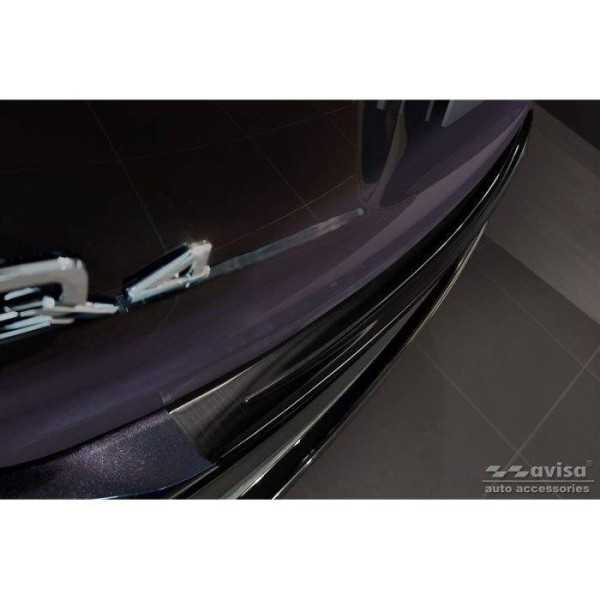 Protection de seuil arrière inox noir sur mesure pour Audi Q4 E-Tro...