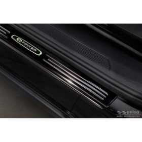 Seuils de portes inoxydable noir sur mesure pour Volkswagen ID.4 20...