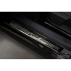 Seuils de portes inoxydable noir sur mesure pour Volkswagen ID.3 20...
